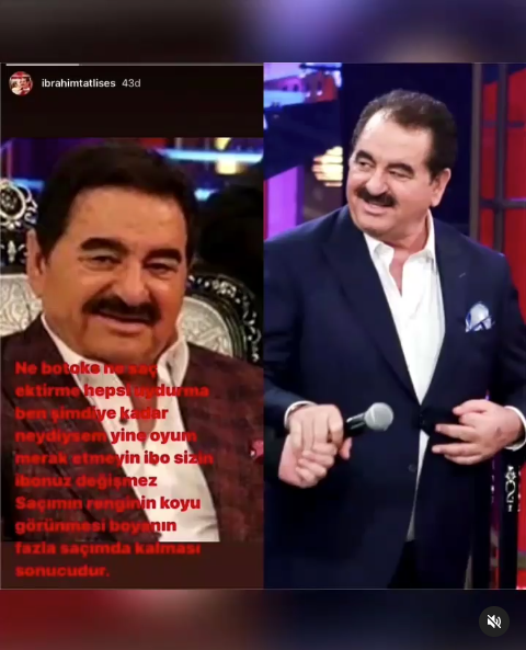 ibrahim tatlises botoks ve sac ekimi iddialarina yanit verdi