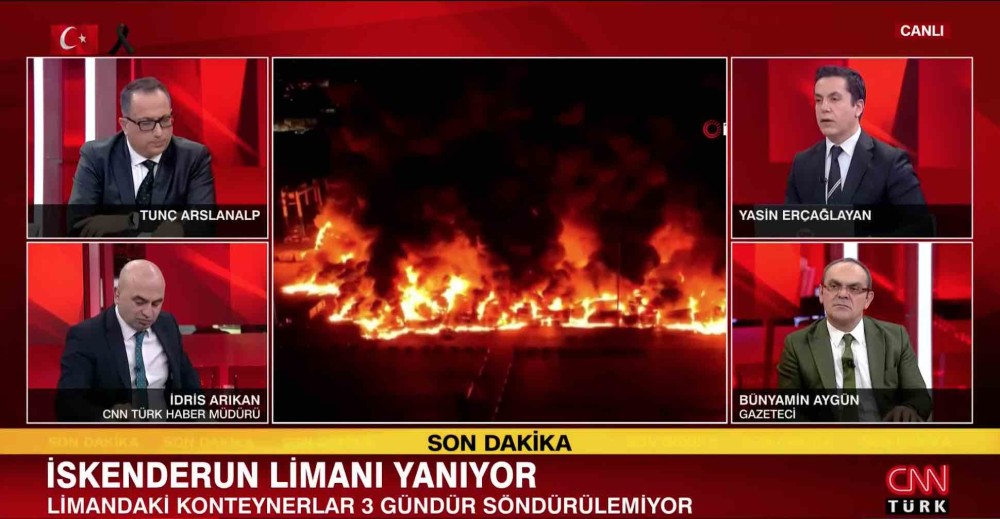 iskenderun limaninda yangin yeniden basladi